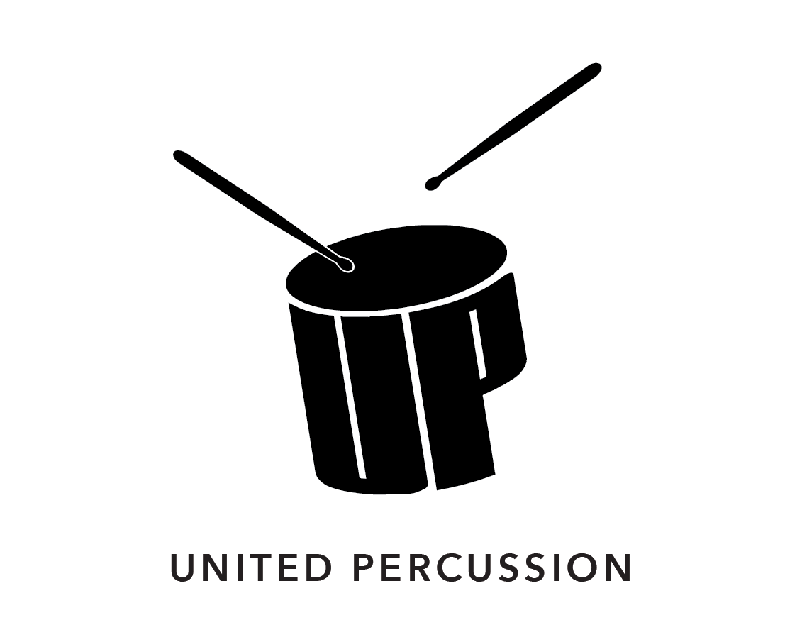 United Percussion Logo: logo design